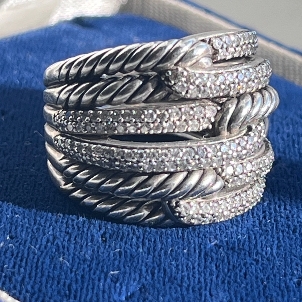 David Yurman Labyrinth Ring Triple-Loop - image 7